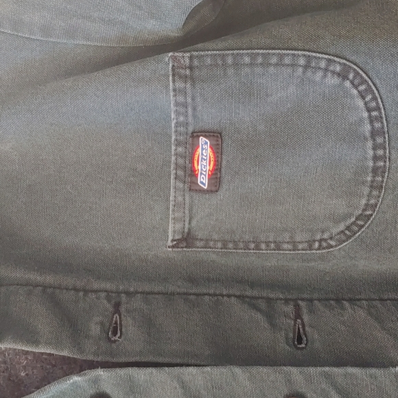 Vintage Dickies Wool Blanket Lined Work Chore Heavy-duty Canvas Jacket XL - Picture 3 of 16